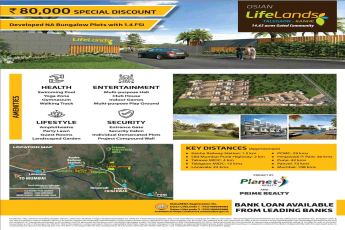 Live in 14.65 acres gated community at Planet Osian LifeLands in Pune